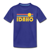 Idaho Youth T-Shirt - Retro Sunrise Youth Idaho Tee