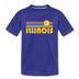 Illinois Youth T-Shirt - Retro Sunrise Youth Illinois Tee - royal blue