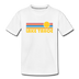 Lake Tahoe, California Youth T-Shirt - Retro Sunrise Youth Lake Tahoe Tee - white