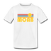 Moab, Utah Youth T-Shirt - Retro Sunrise Youth Moab Tee - white