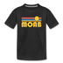 Moab, Utah Youth T-Shirt - Retro Sunrise Youth Moab Tee - black