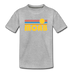 Moab, Utah Youth T-Shirt - Retro Sunrise Youth Moab Tee - heather gray