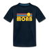 Moab, Utah Youth T-Shirt - Retro Sunrise Youth Moab Tee - deep navy