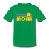 Moab, Utah Youth T-Shirt - Retro Sunrise Youth Moab Tee - kelly green