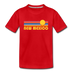 New Mexico Youth T-Shirt - Retro Sunrise Youth New Mexico Tee - red