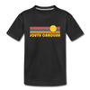 South Carolina Youth T-Shirt - Retro Sunrise Youth South Carolina Tee