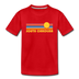 South Carolina Youth T-Shirt - Retro Sunrise Youth South Carolina Tee - red