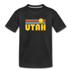 Utah Youth T-Shirt - Retro Sunrise Youth Utah Tee