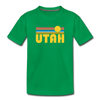 Utah Youth T-Shirt - Retro Sunrise Youth Utah Tee