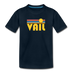 Vail, Colorado Youth T-Shirt - Retro Sunrise Youth Vail Tee - deep navy