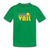 Vail, Colorado Youth T-Shirt - Retro Sunrise Youth Vail Tee