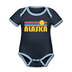 Alaska Baby Bodysuit - Organic Retro Sun Alaska Baby Bodysuit - navy/sky