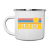 Alaska Camp Mug - Retro Sun Alaska Mug - white
