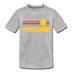 Arizona Toddler T-Shirt - Retro Sun Arizona Toddler Tee - heather gray