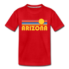 Arizona Toddler T-Shirt - Retro Sun Arizona Toddler Tee