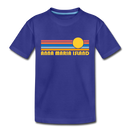 Anna Maria Island, Florida Toddler T-Shirt - Retro Sun Anna Maria Island Toddler Tee - royal blue