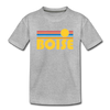 Boise, Idaho Toddler T-Shirt - Retro Sun Boise Toddler Tee - heather gray