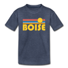 Boise, Idaho Toddler T-Shirt - Retro Sun Boise Toddler Tee