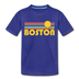 Boston, Massachusetts Toddler T-Shirt - Retro Sun Boston Toddler Tee - royal blue