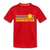 Charleston, South Carolina Toddler T-Shirt - Retro Sun Charleston Toddler Tee - red