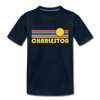 Charleston, South Carolina Toddler T-Shirt - Retro Sun Charleston Toddler Tee