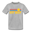 Key West, Florida Toddler T-Shirt - Retro Sun Key West Toddler Tee - heather gray