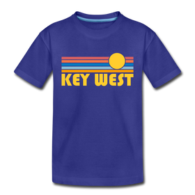 Key West, Florida Toddler T-Shirt - Retro Sun Key West Toddler Tee