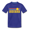 Indiana Toddler T-Shirt - Retro Sun Indiana Toddler Tee