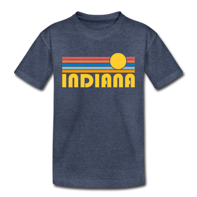 Indiana Toddler T-Shirt - Retro Sun Indiana Toddler Tee