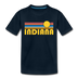 Indiana Toddler T-Shirt - Retro Sun Indiana Toddler Tee - deep navy
