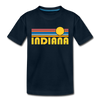 Indiana Toddler T-Shirt - Retro Sun Indiana Toddler Tee