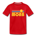 Moab, Utah Toddler T-Shirt - Retro Sun Moab Toddler Tee - red