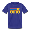 Ohio Toddler T-Shirt - Retro Sun Ohio Toddler Tee