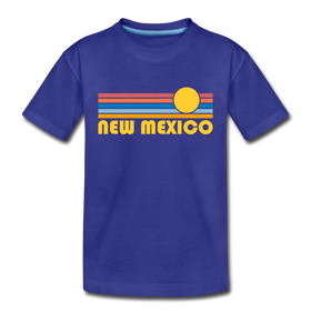 New Mexico Toddler T-Shirt - Retro Sun New Mexico Toddler Tee