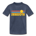 Sarasota, Florida Toddler T-Shirt - Retro Sun Sarasota Toddler Tee - heather blue