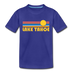 Lake Tahoe, California Toddler T-Shirt - Retro Sun Lake Tahoe Toddler Tee - royal blue
