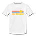 Los Angeles, California Toddler T-Shirt - Retro Sun Los Angeles Toddler Tee - white