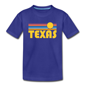 Texas Toddler T-Shirt - Retro Sun Texas Toddler Tee