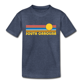 South Carolina Toddler T-Shirt - Retro Sun South Carolina Toddler Tee