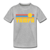 Tampa, Florida Toddler T-Shirt - Retro Sun Tampa Toddler Tee - heather gray