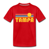 Tampa, Florida Toddler T-Shirt - Retro Sun Tampa Toddler Tee