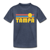 Tampa, Florida Toddler T-Shirt - Retro Sun Tampa Toddler Tee