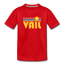 Vail, Colorado Toddler T-Shirt - Retro Sun Vail Toddler Tee - red