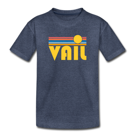 Vail, Colorado Toddler T-Shirt - Retro Sun Vail Toddler Tee