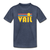 Vail, Colorado Toddler T-Shirt - Retro Sun Vail Toddler Tee