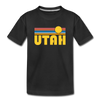 Utah Toddler T-Shirt - Retro Sun Utah Toddler Tee