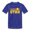 Utah Toddler T-Shirt - Retro Sun Utah Toddler Tee