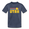 Utah Toddler T-Shirt - Retro Sun Utah Toddler Tee