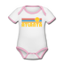 Atlanta, Georgia Baby Bodysuit - Organic Retro Sun Atlanta Baby Bodysuit - white/pink