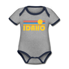 Idaho Baby Bodysuit - Organic Retro Sun Idaho Baby Bodysuit